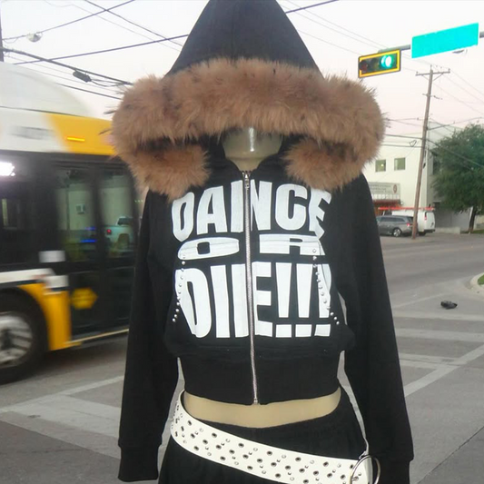 Black Dance Or Die! Zip-Up