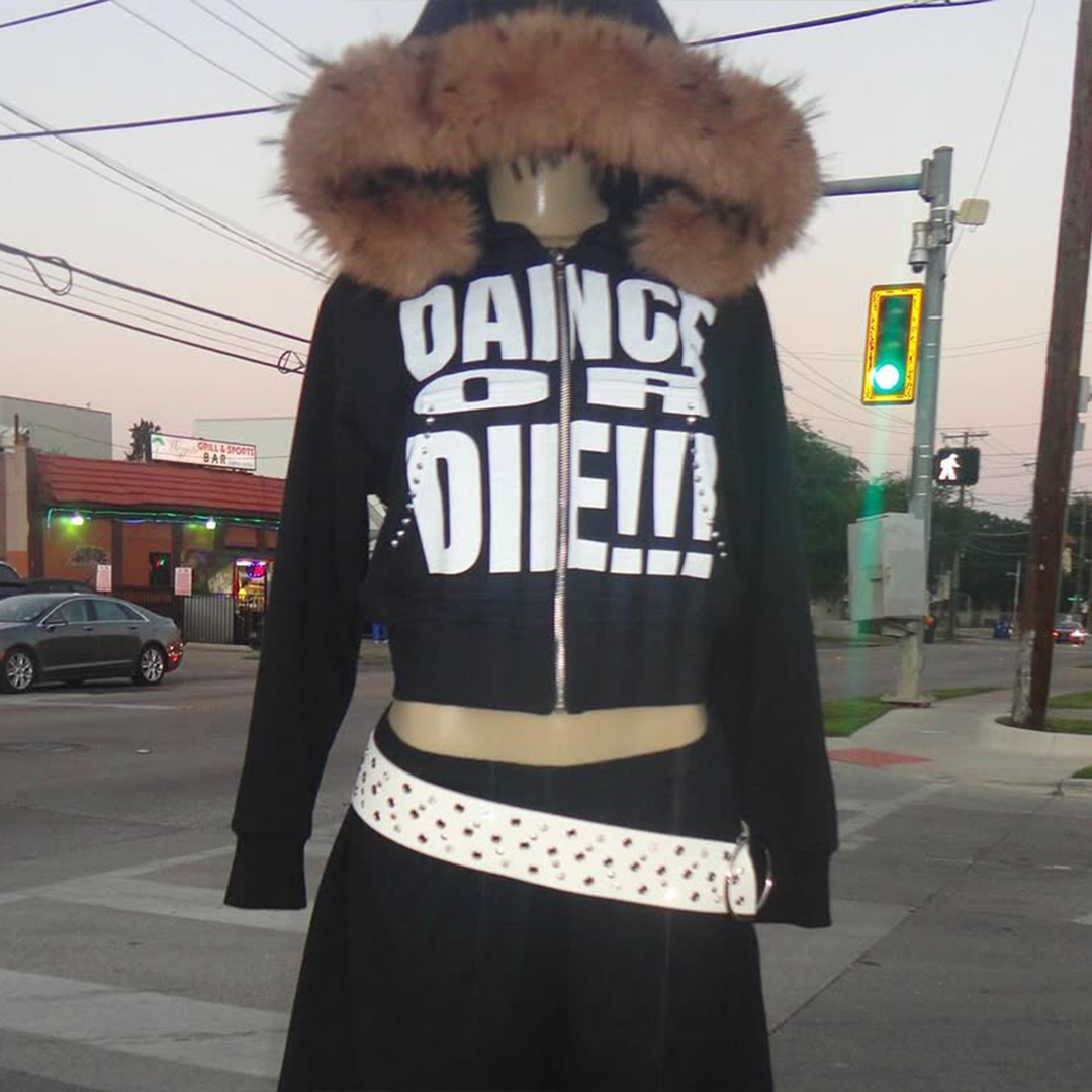 Black Dance Or Die! Zip-Up